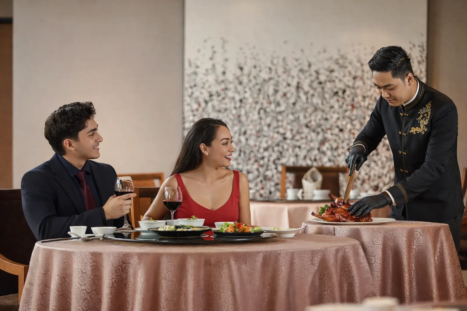 Guest-enjoying-chinese-cuisines-at-Wan-Li-Chinese-Restaurant