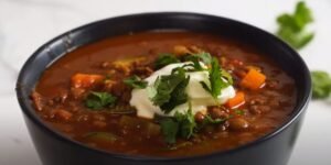 Spicy-beef-and-lentil-soup