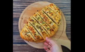 Vegan Cheese Garlic Bread Recipe is ready