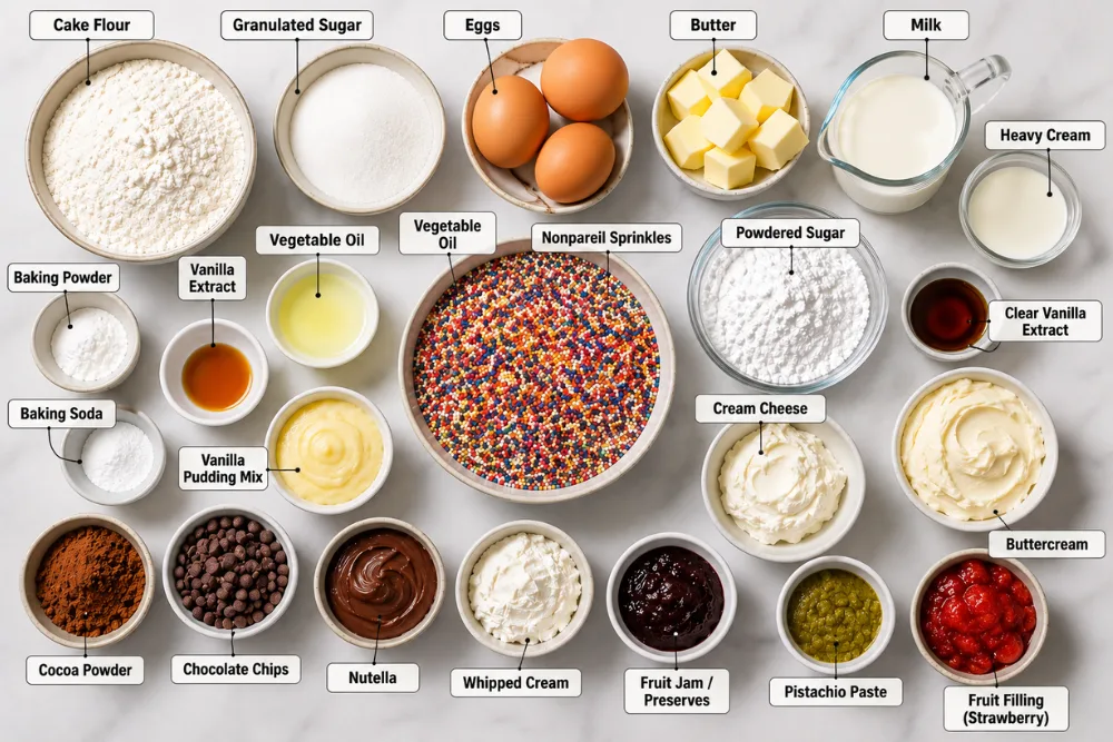 Dot-Cake-recipe-Ingredients