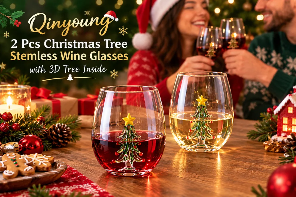 image-of-Qinyoung-2-Pcs-Christmas-Tree-Stemless-Wine-Glasses-with-3D-Tree