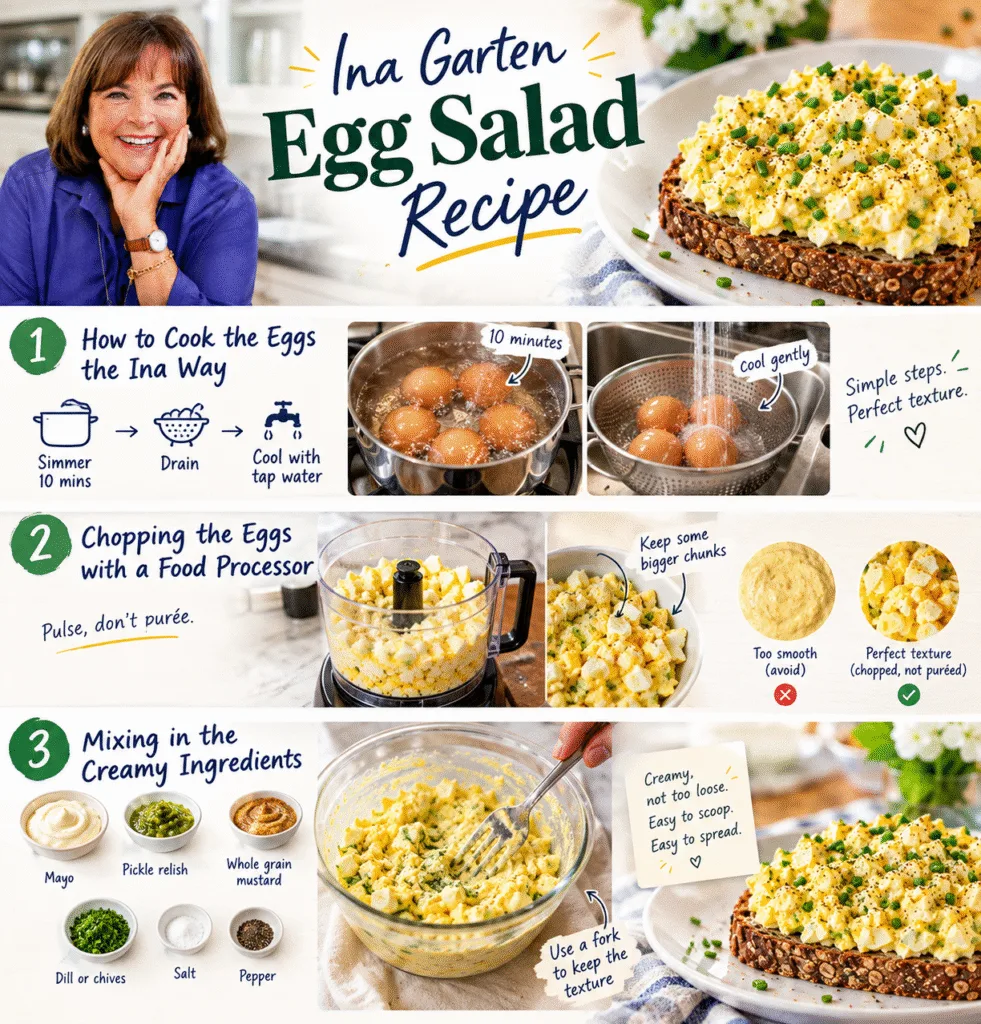 Ina garten egg sald recipe step by step making guide